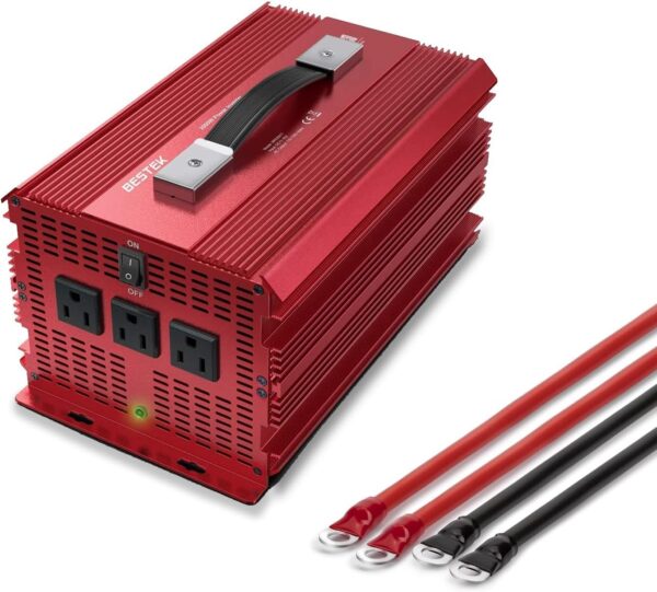 BESTEK 2000W Power Inverter 12V to 110V