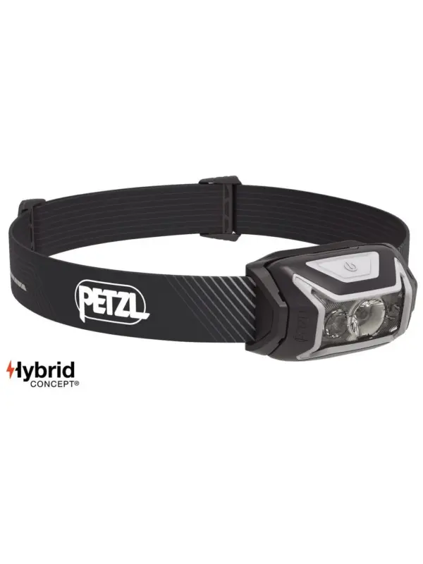 Petzl Actik Core 600 Lumen Rechargeable Headlamp - Grey